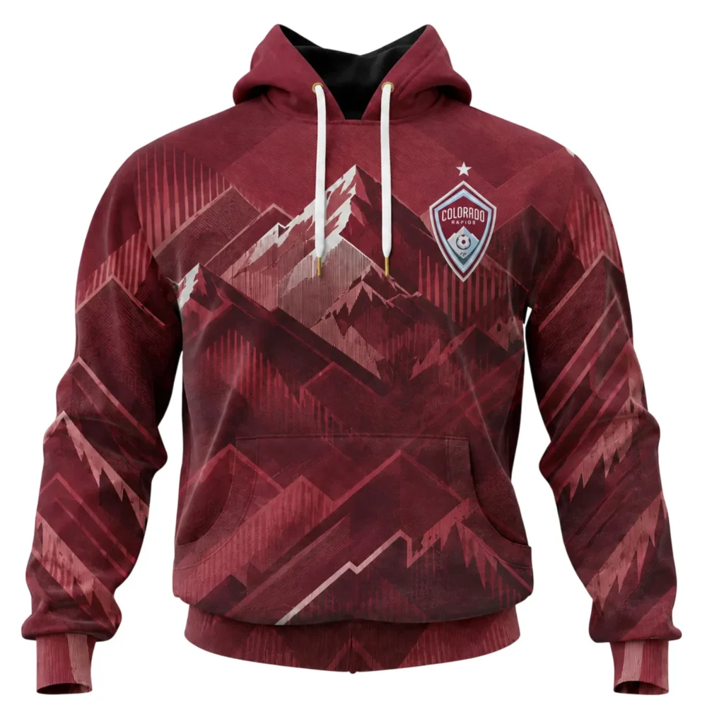 Colorado Rapids Soccer Hoodie Custom – Elite Merch Sport