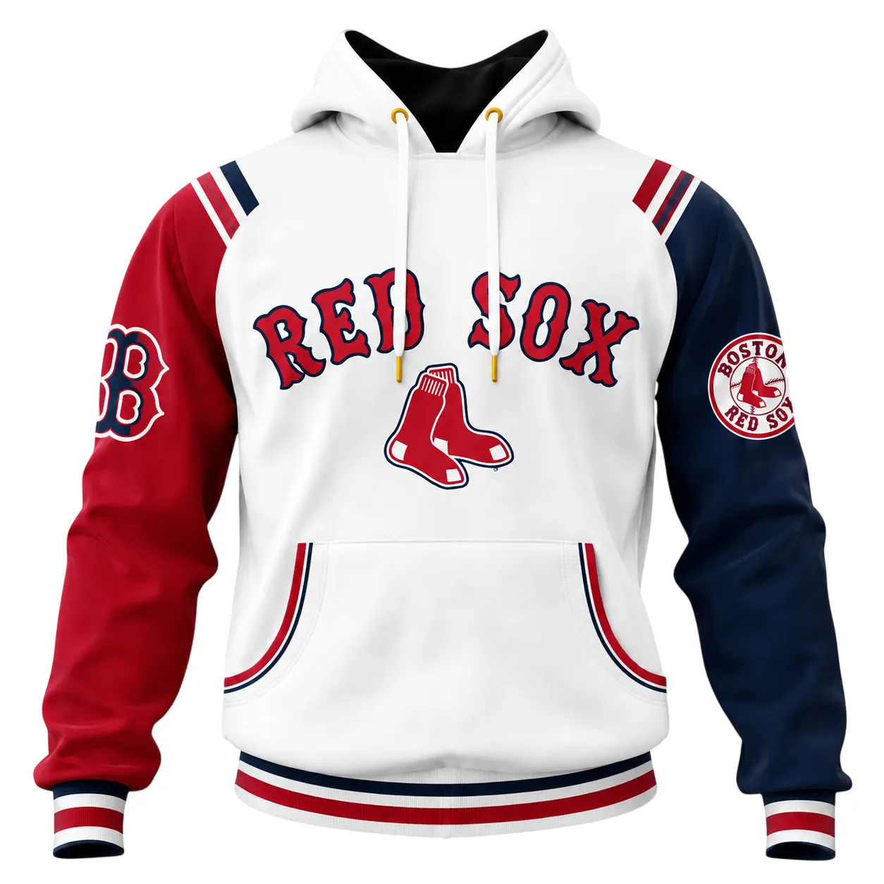 Custom Boston Red Sox Hoodie – Fierce Fan Style - Image 2