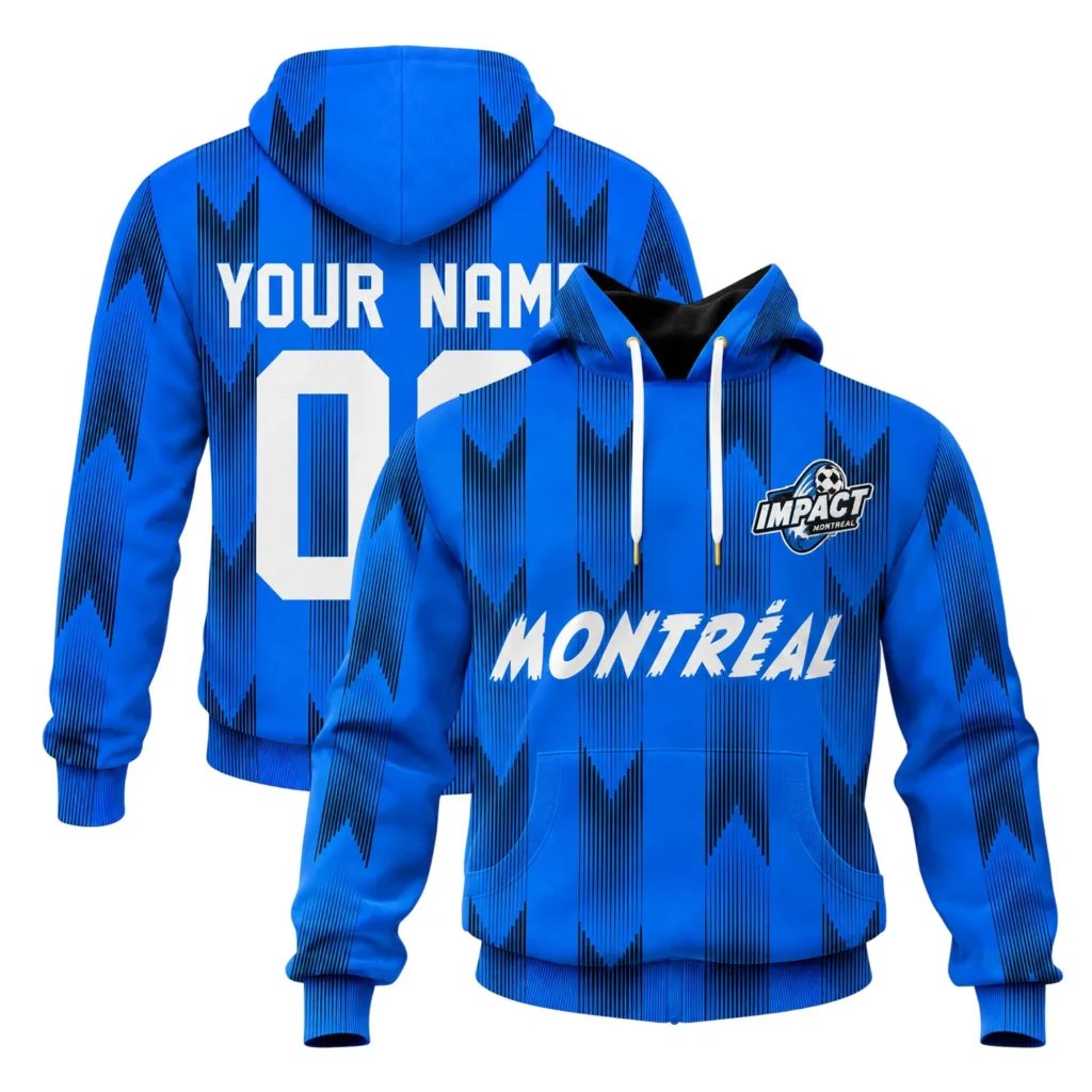  Custom Montreal Impact Hoodie – Epic Fan Apparel