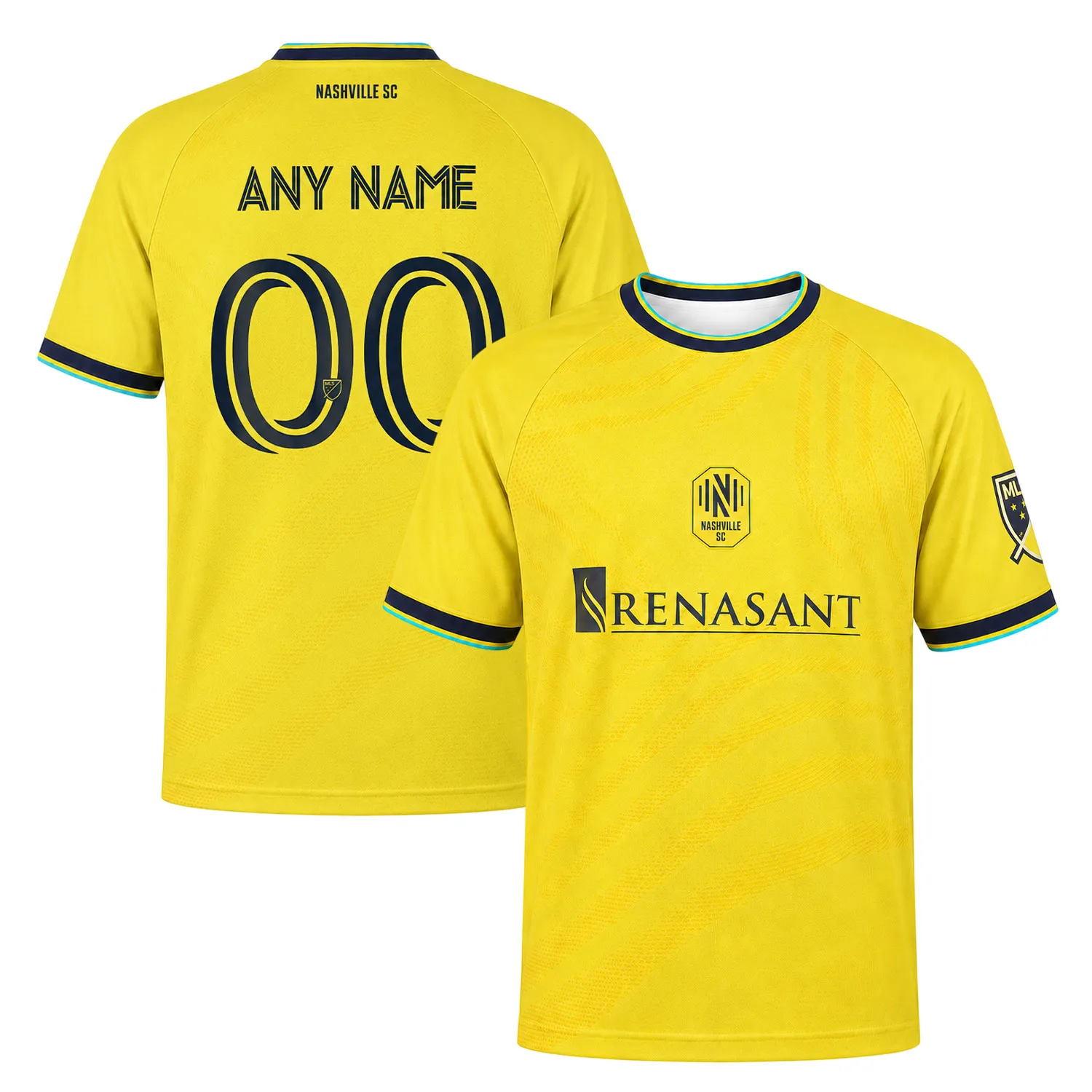 Custom Player Nashville SC Jersey 2026 Personalized Vibrant Name and Number