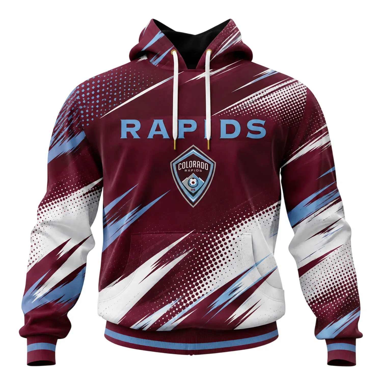 Custom Rapids Pullover Hoodie – Ultimate Fan Style - Image 2