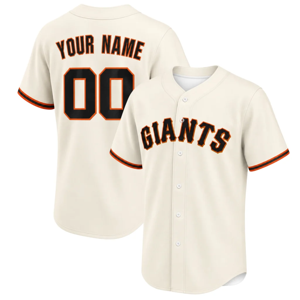 Custom San Francisco Giants Home Jersey – Bold Fan Style