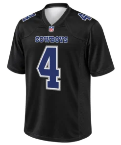 Dak Prescott Carbon Black Jersey - Amazing Cowboys Style