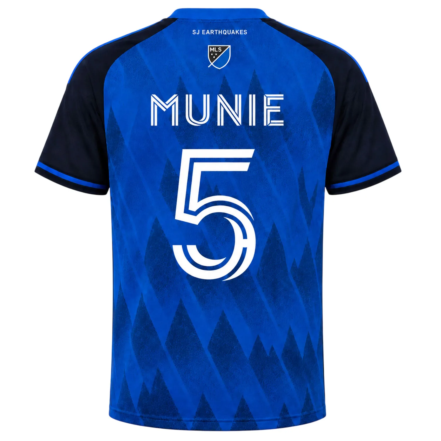 Daniel Munie SJ Earthquake Jersey Sturdy Geometric Blue - Image 3