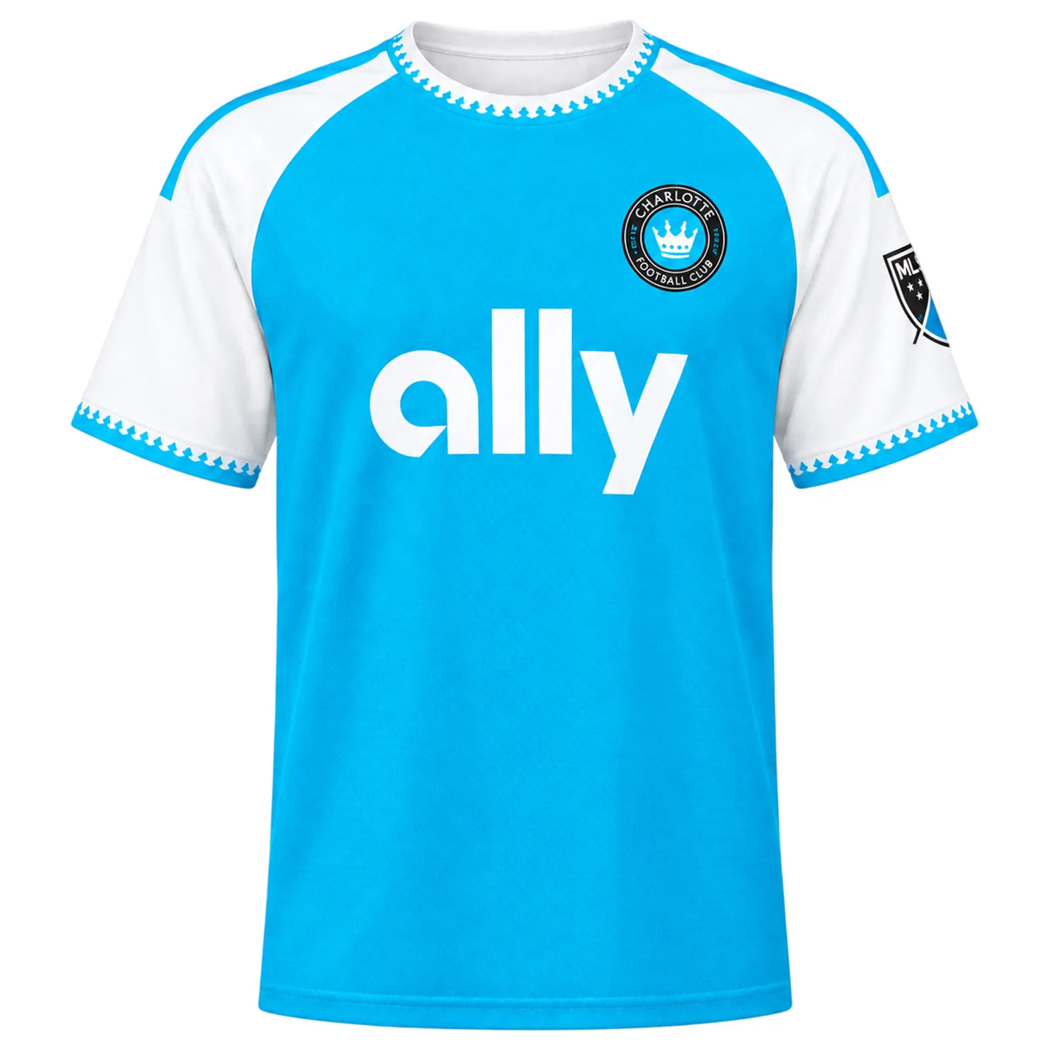 David Schnegg Blue Jersey Vibrant Custom Charlotte FC Player 2026 - Image 2
