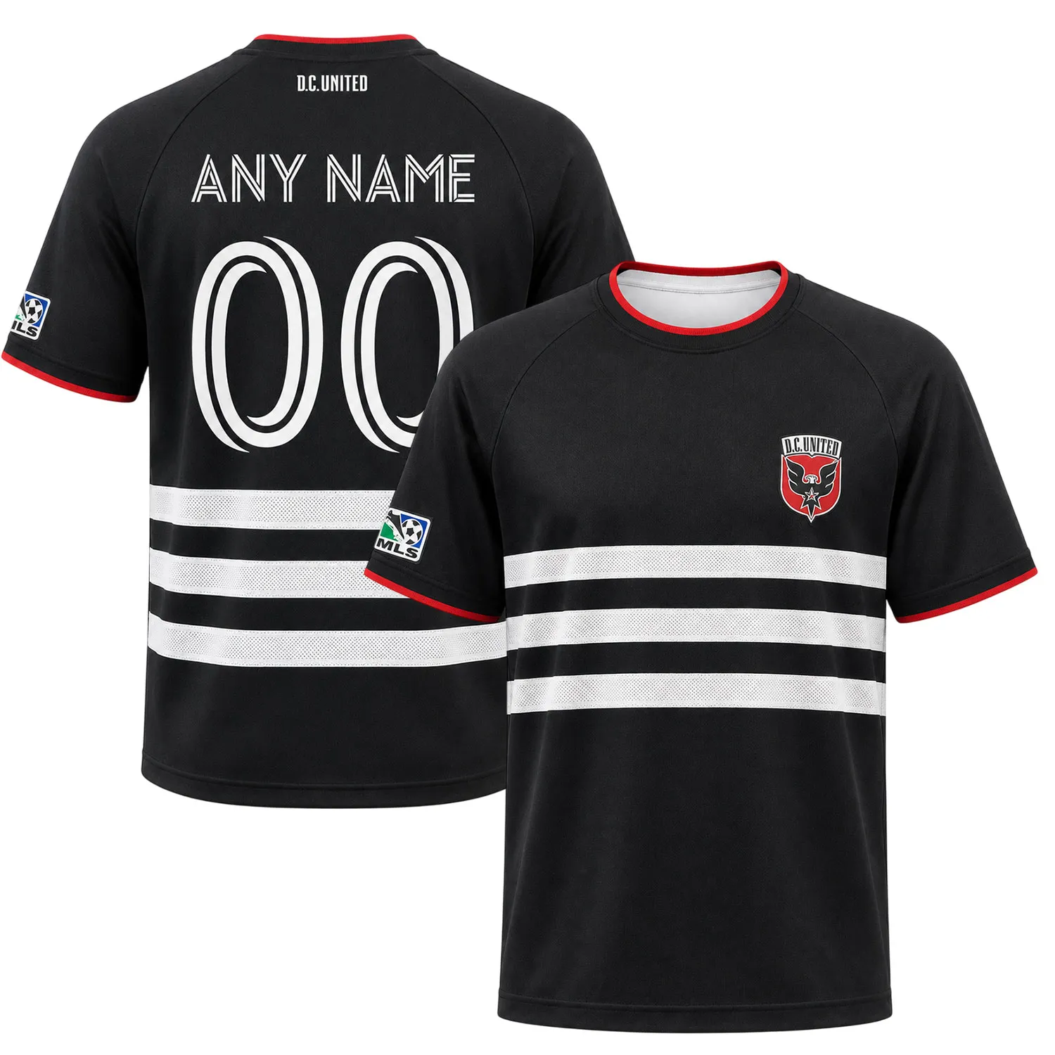 DC United Soccer Jersey Custom Name– Victory Fit