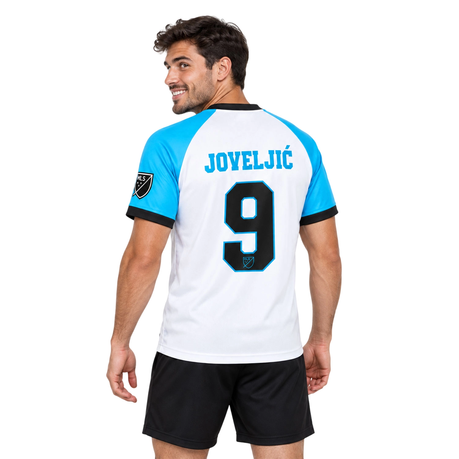 Dejan Joveljic SKC Jersey Bold White Retro Archive - Image 4