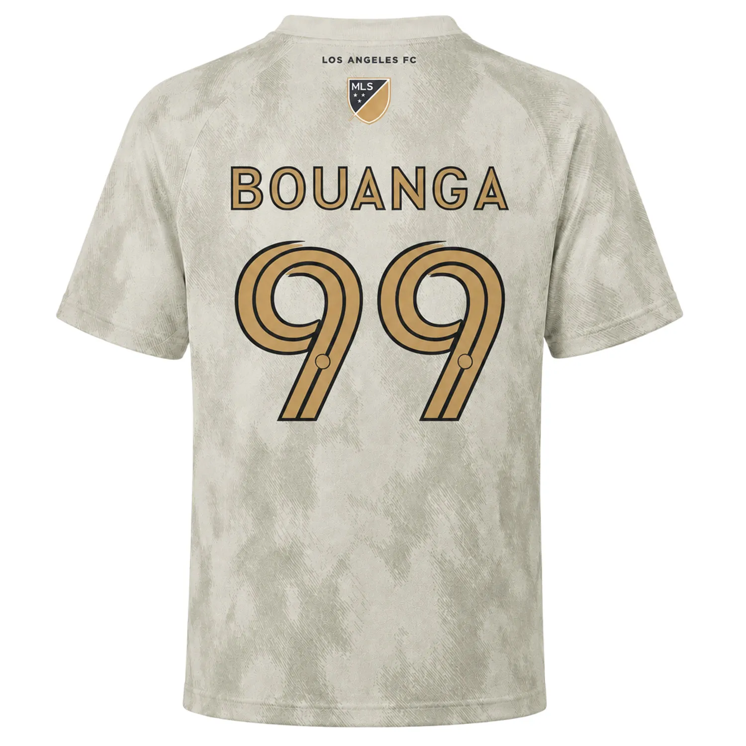 Denis Bouanga LAFC Jersey Elite Grey Soccer Shirt - Image 3