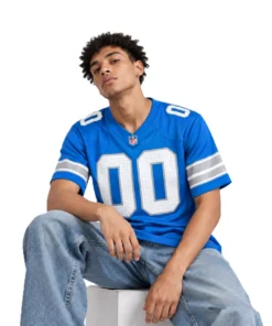 Detroit Lions Blue Jersey - Powerful Gameday Pride