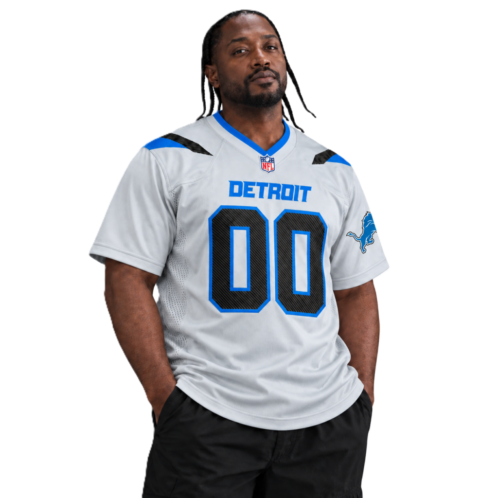 Detroit Lions Silver Rivalries Jersey - Powerful Gameday Pride
