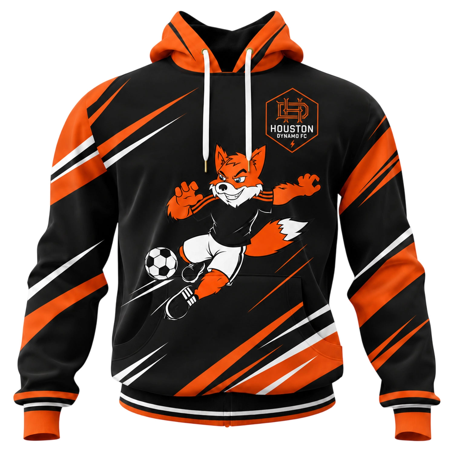 Dynamo FC Hoodie Custom Remarkable Mascot Graphic - Image 2