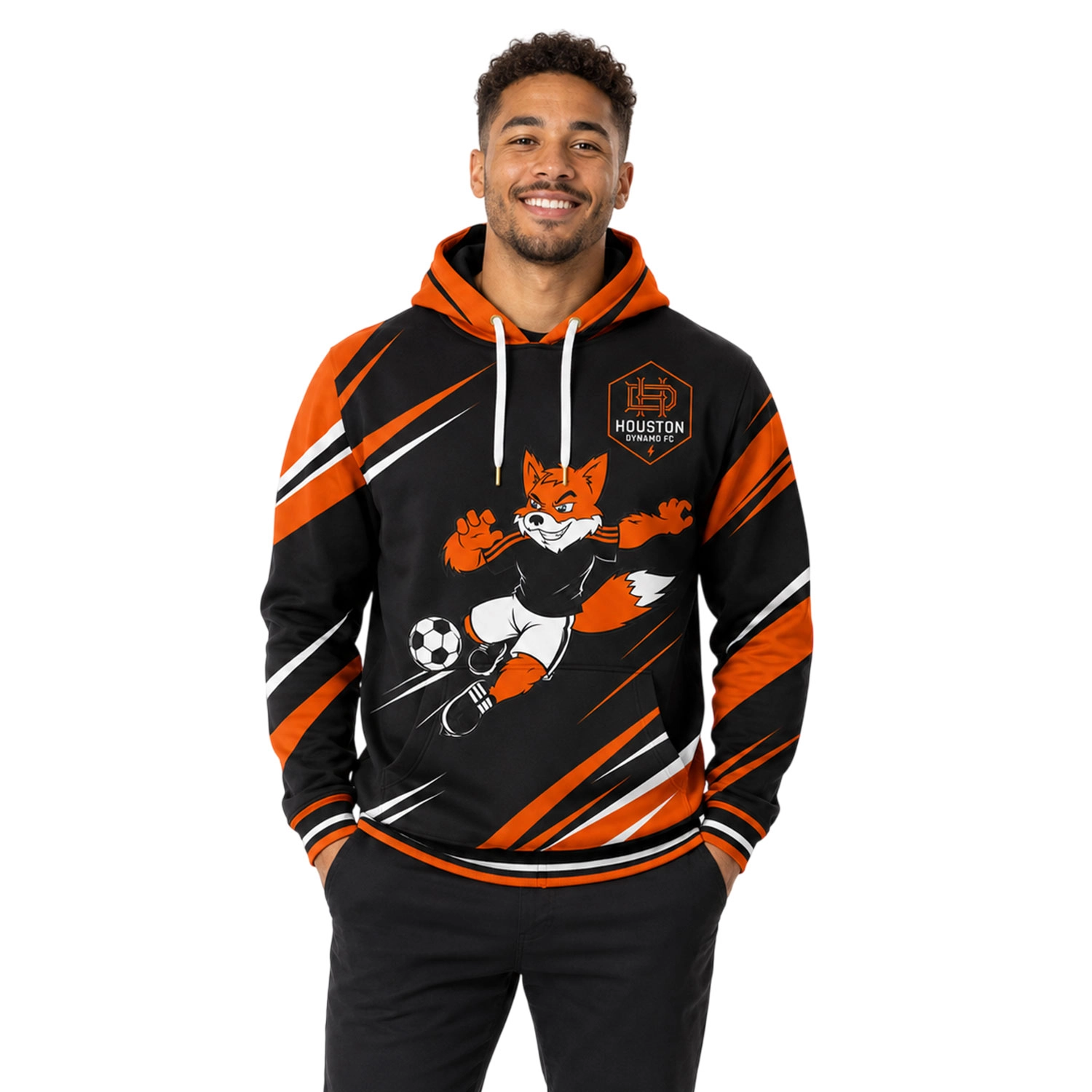 Dynamo FC Hoodie Custom Remarkable Mascot Graphic - Image 4