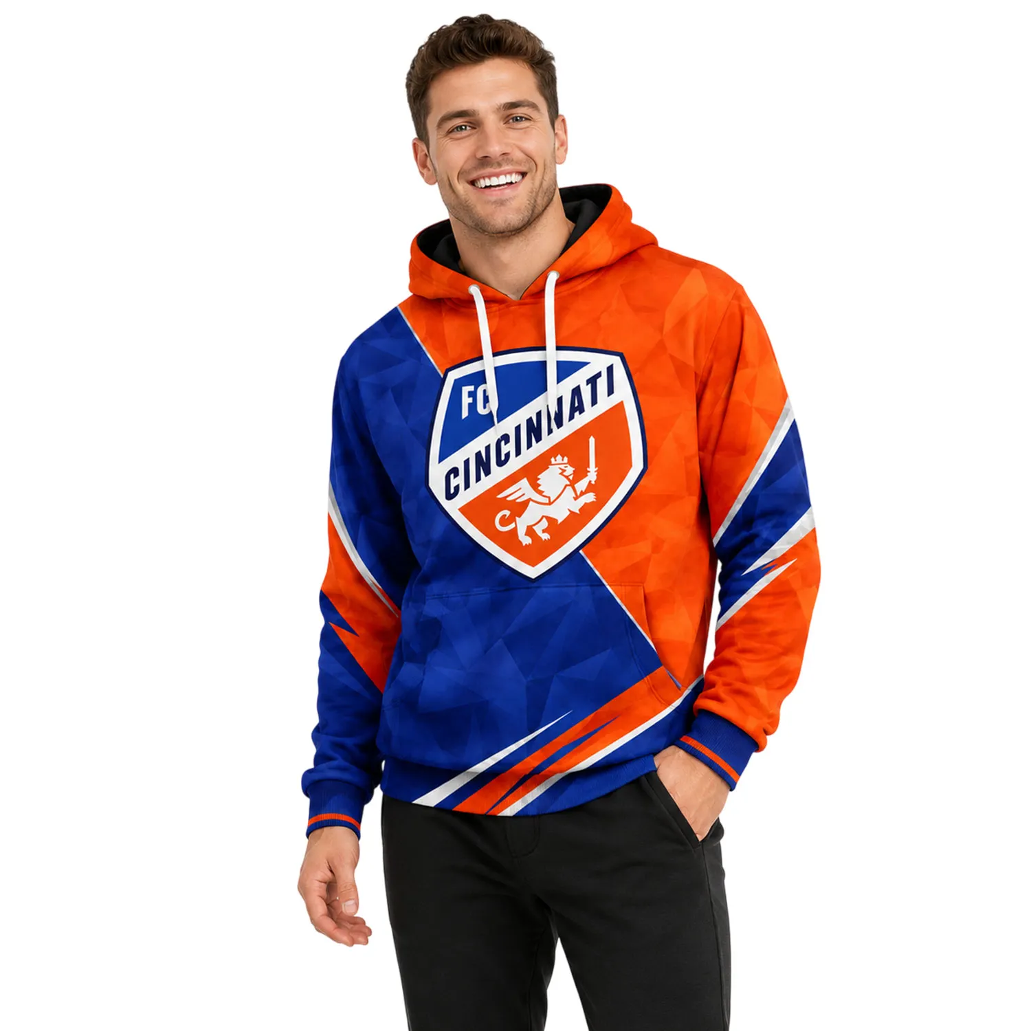 FC Cincinnati Custom Name Hoodie – Exquisite Fan Style - Image 4