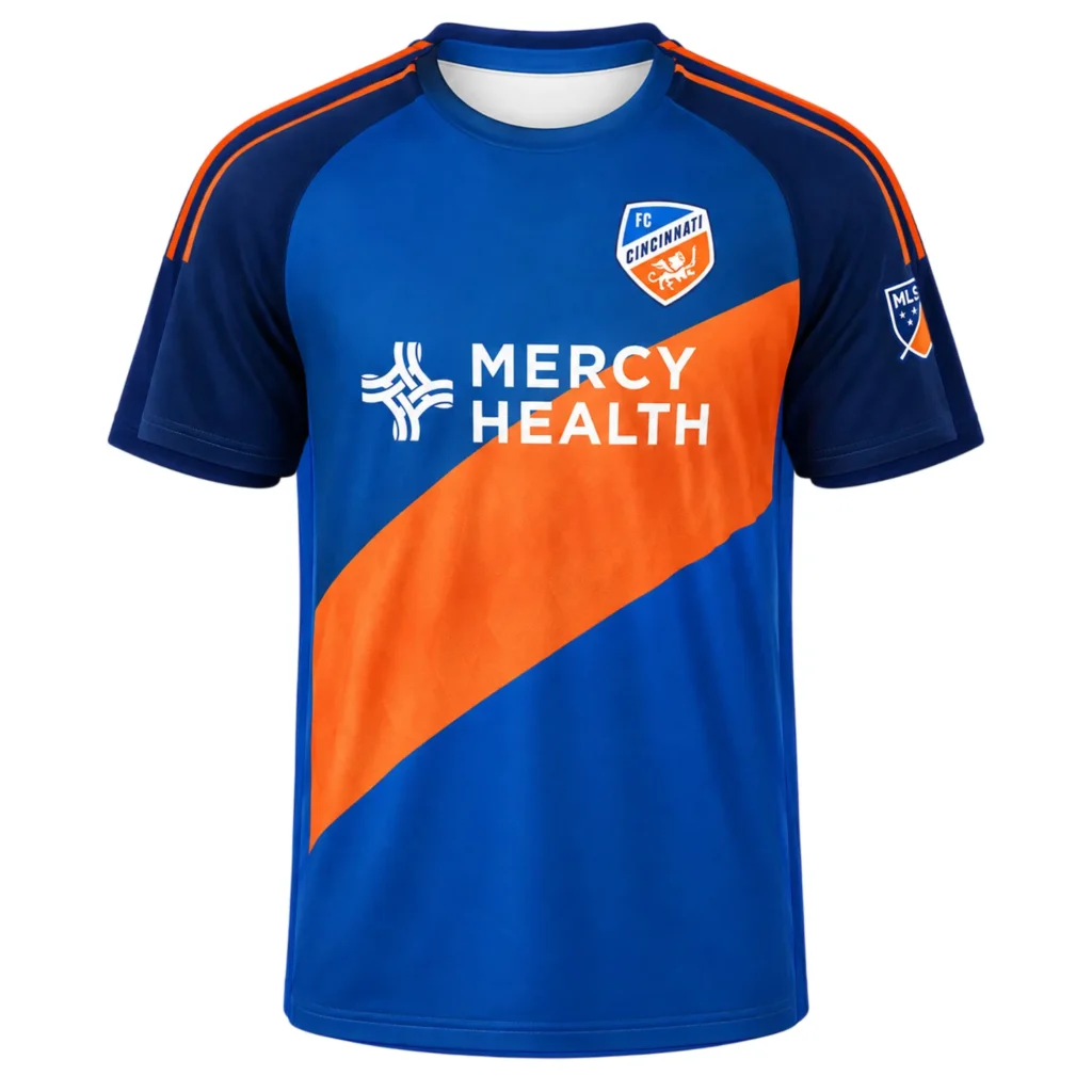 FC Cincinnati Jersey 2026 Kevin Denkey Bold Fan Wear