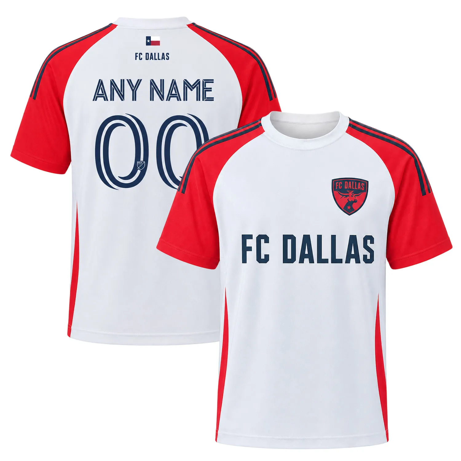 FC Dallas Custom Jersey Unique MLS Name & Number