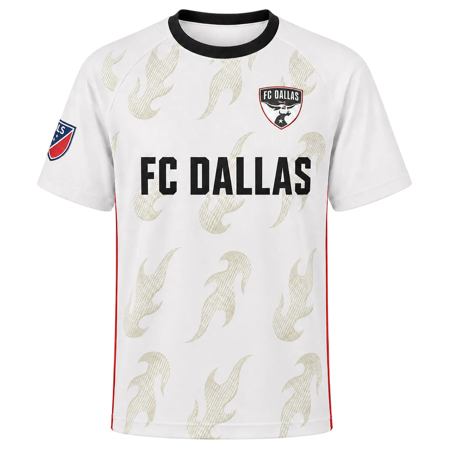FC Dallas White Soccer Jersey - Bold MLS Fan Merch - Image 2