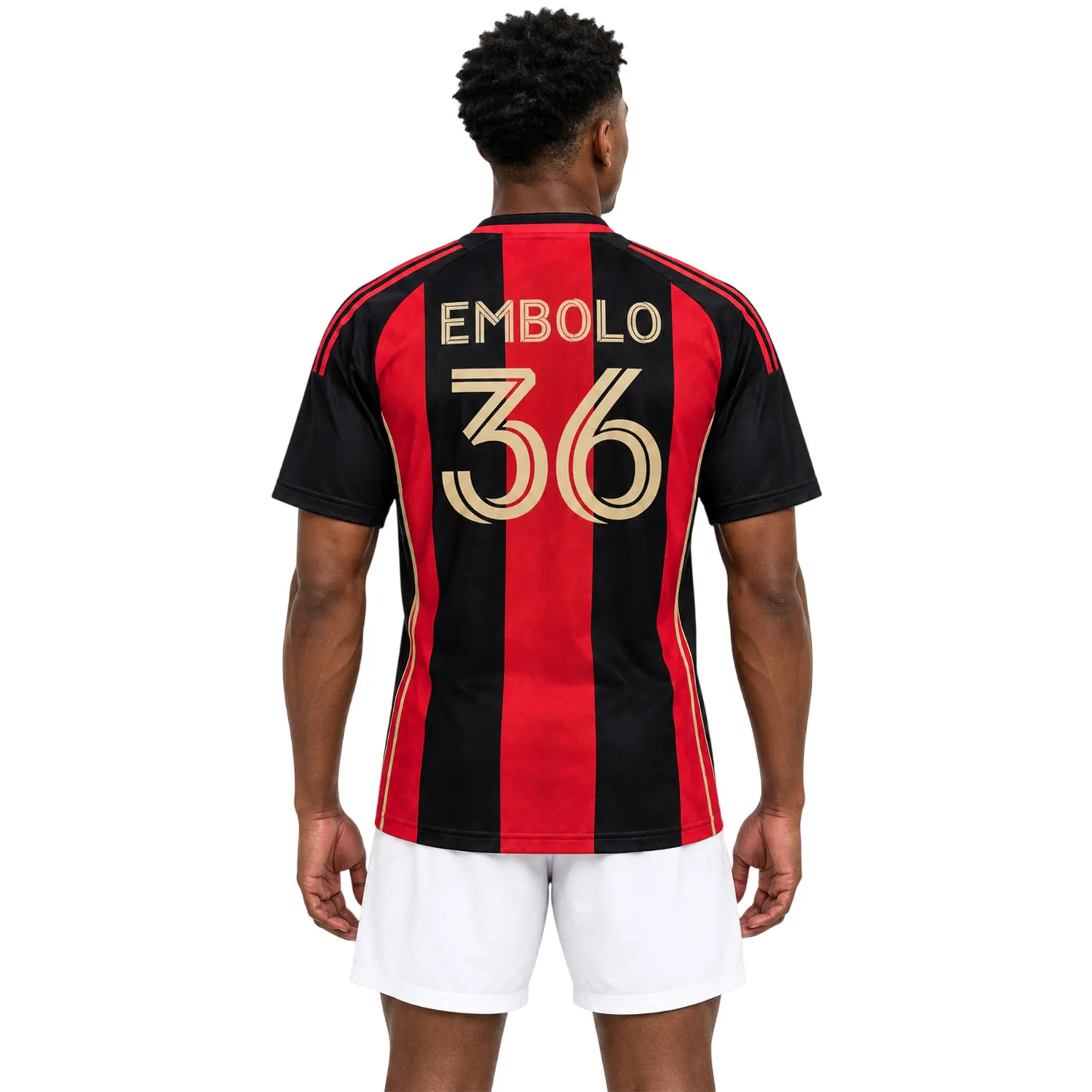 Five Stripes Jersey Breel Embolo Atlanta United Bold Merch Sport - Image 4