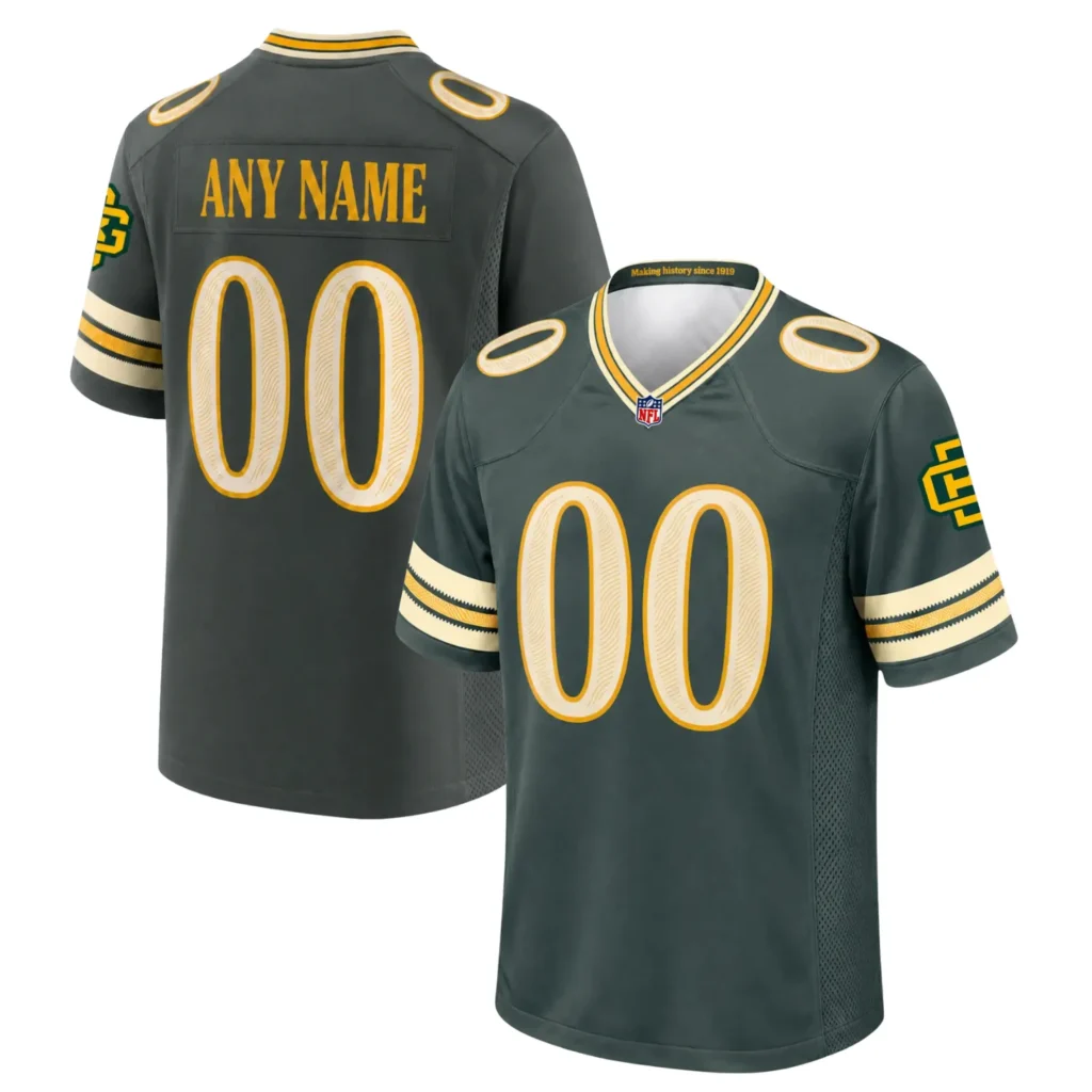 Green Bay Packers Green Rivalries Jersey - Personalized Bold Gameday Pride