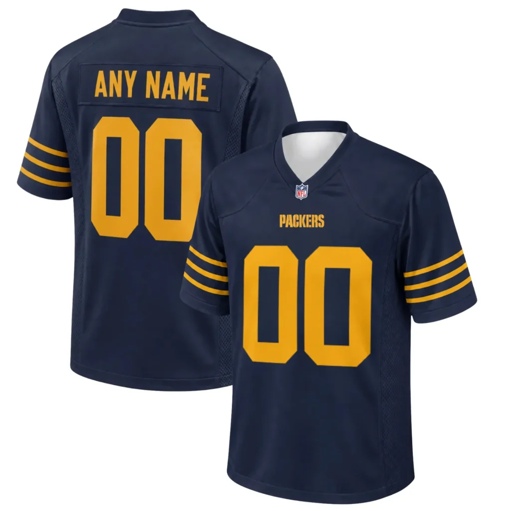 Green Bay Packers Navy The 1923 Jersey - Personalized Strong Fan Pride