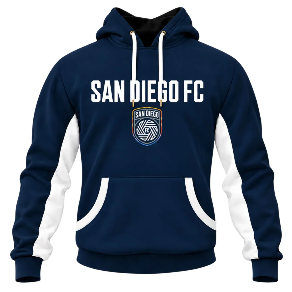 Grey San Diego Pullover Hoodie Custom Trendy 2026