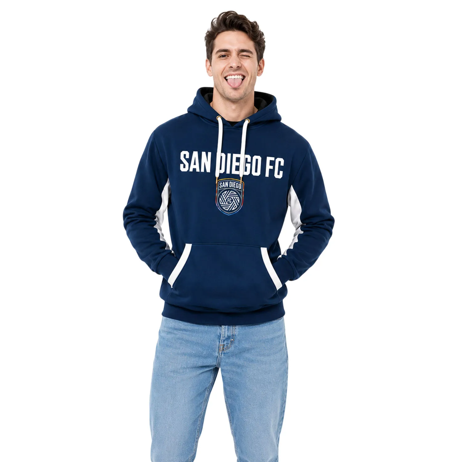 Grey San Diego Pullover Hoodie Custom Trendy 2026 - Image 4