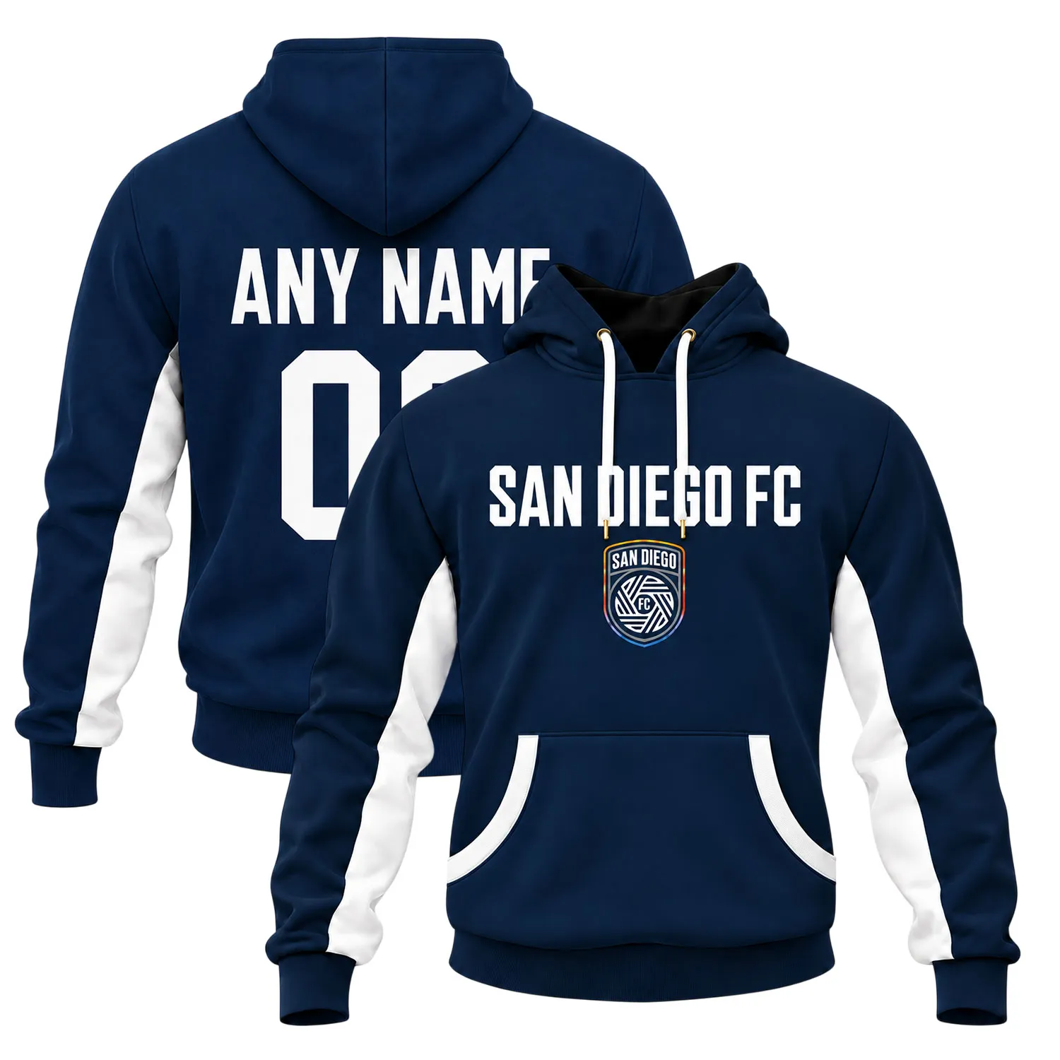 Grey San Diego Pullover Hoodie Custom Trendy 2026