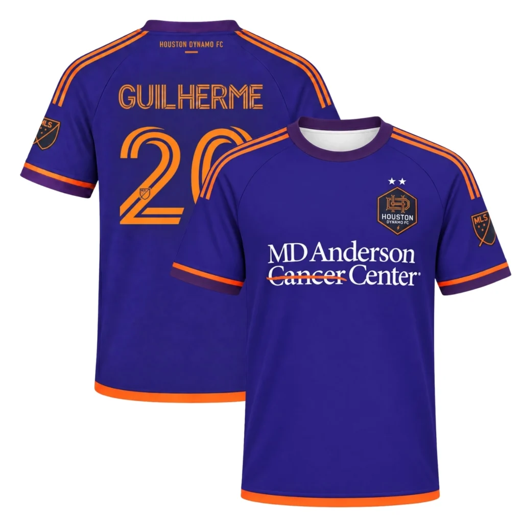 Guilherme Santos Dynamo Purple Jersey Remarkable
