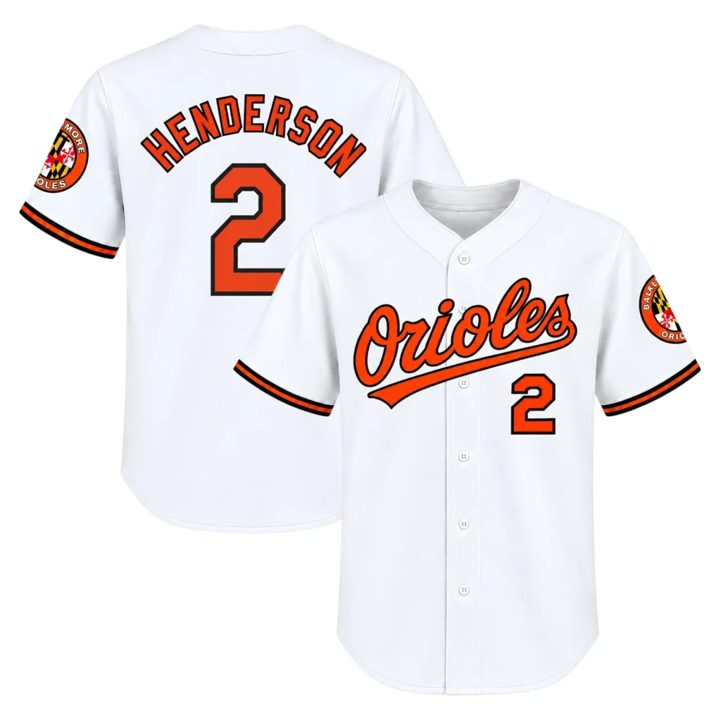 Gunnar Henderson Baltimore Orioles Jersey Special Home Player Jersey