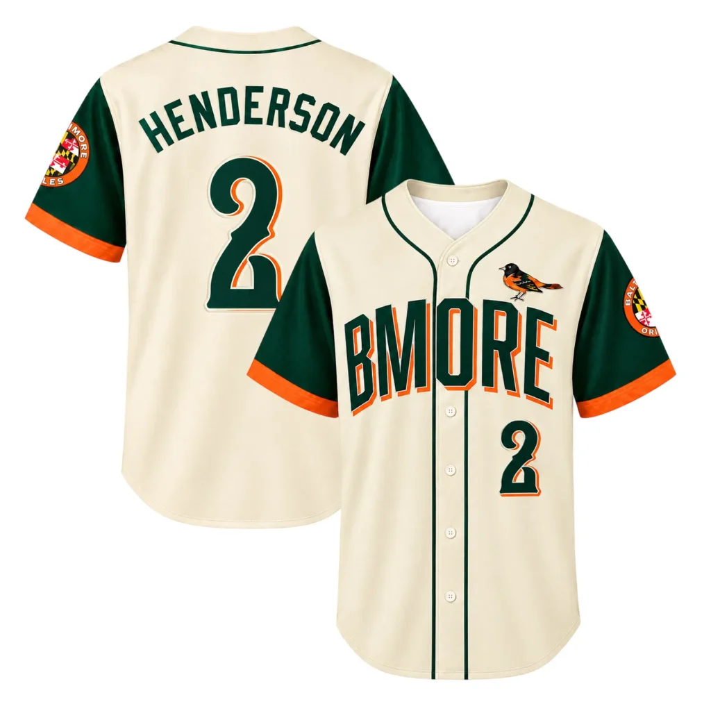 Gunnar Henderson City Connect Jersey 2026 Dynamic Baltimore Orioles Baseball Merch