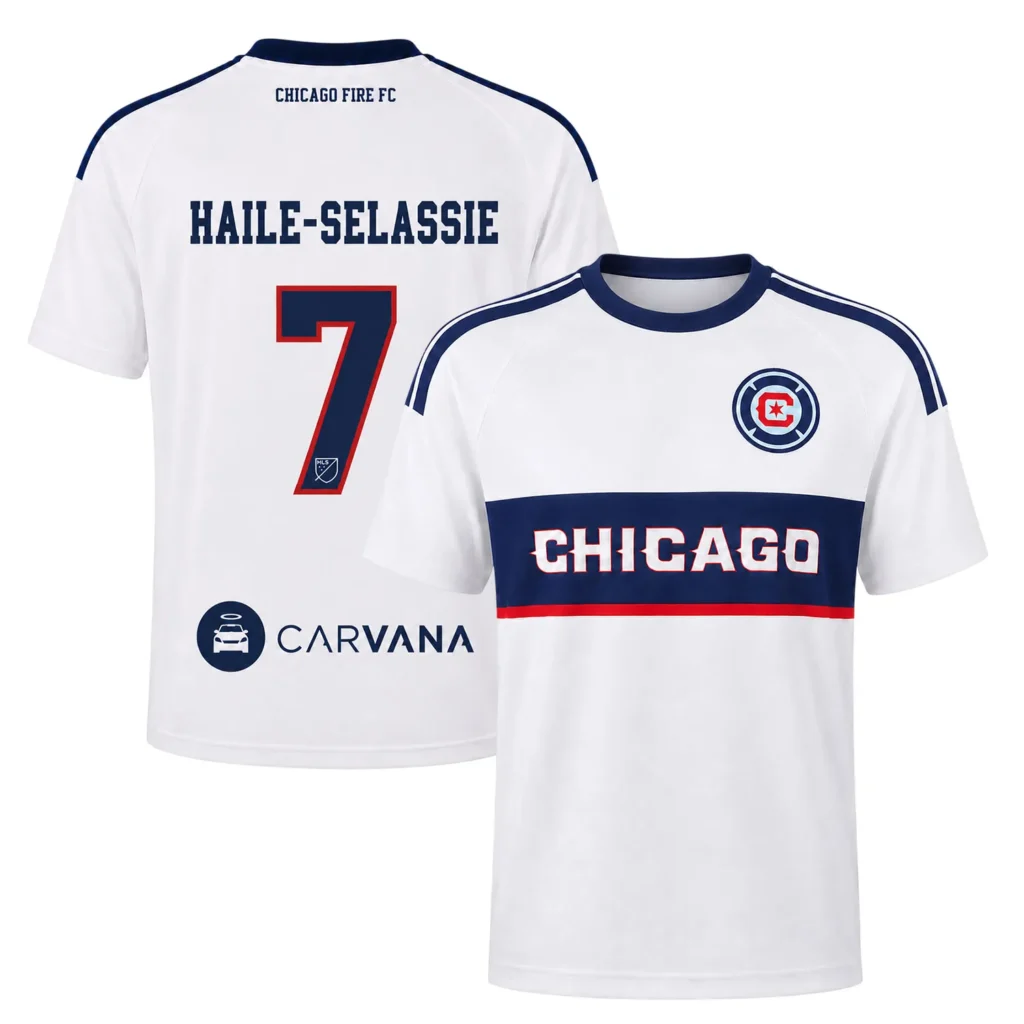 Haile-Selassie Chicago Fire FC Jersey with Epic Team Crest