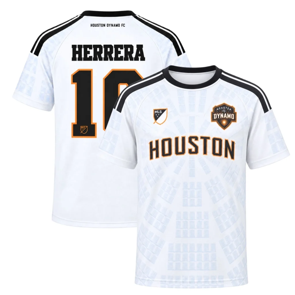 Hector Herrera Houston Dynamo Jersey Dynamic White Style