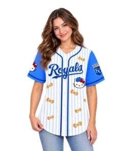 Hello Kitty KC Royals Custom Jersey – Bold Baseball Style