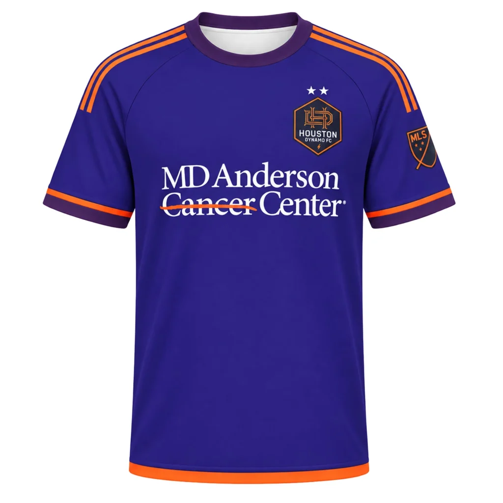 Houston Dynamo Purple Jersey Dynamic Adult Kids Custom
