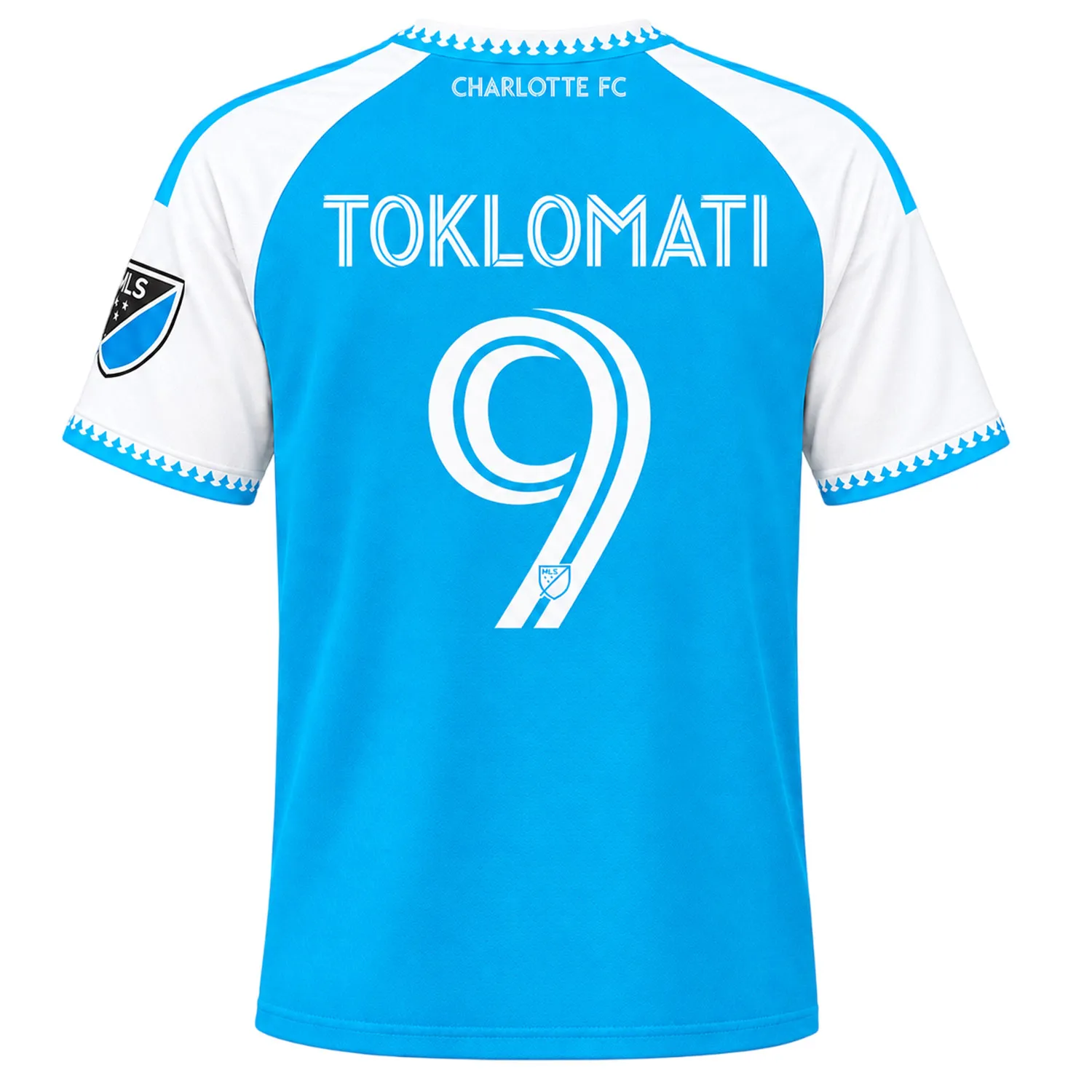 Idan Toklomati Blue Jersey Legendary Custom Charlotte FC Player 2026 - Image 3