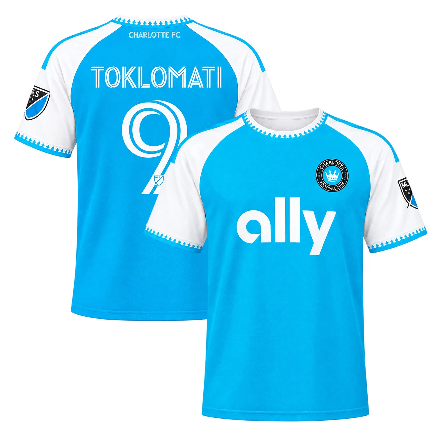 Idan Toklomati Blue Jersey Legendary Custom Charlotte FC Player 2026
