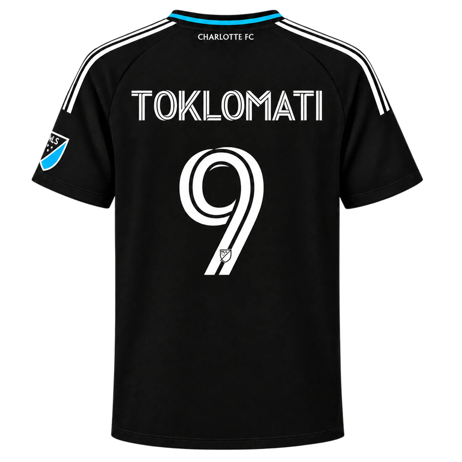 Idan Toklomati Charlotte FC Black Jersey Special Custom Player - Image 3