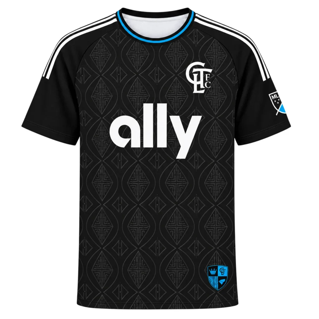 Idan Toklomati Charlotte FC Black Jersey Special Custom Player
