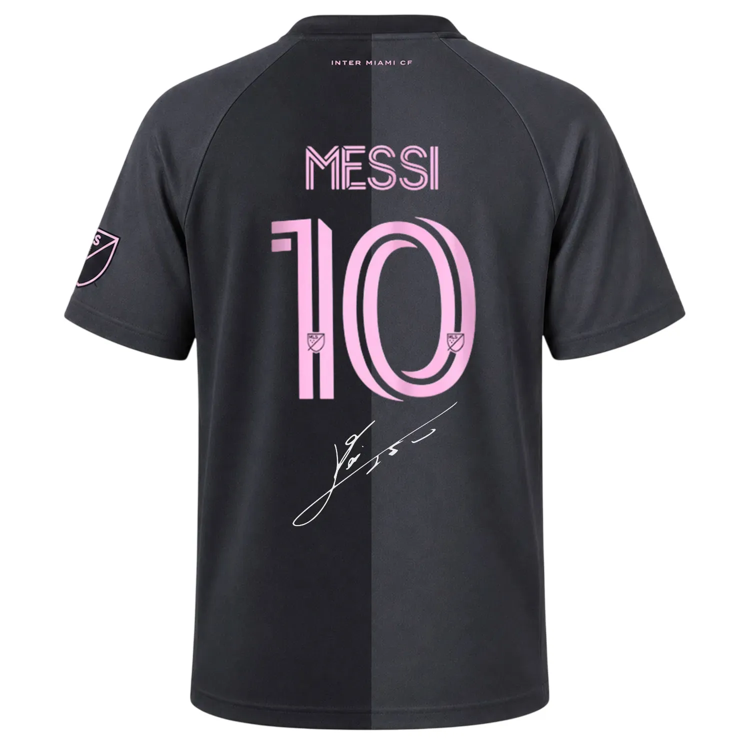 Inter Miami CF Messi Black Jersey Bold Fan Apparel - Image 3