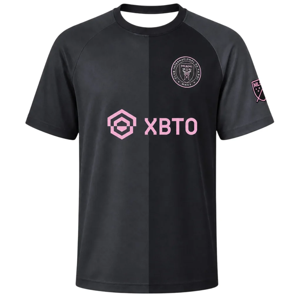 Inter Miami CF Messi Black Jersey Bold Fan Apparel