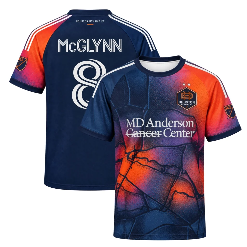 Jack McGlynn Houston Dynamo Jersey Bold Blue Orange