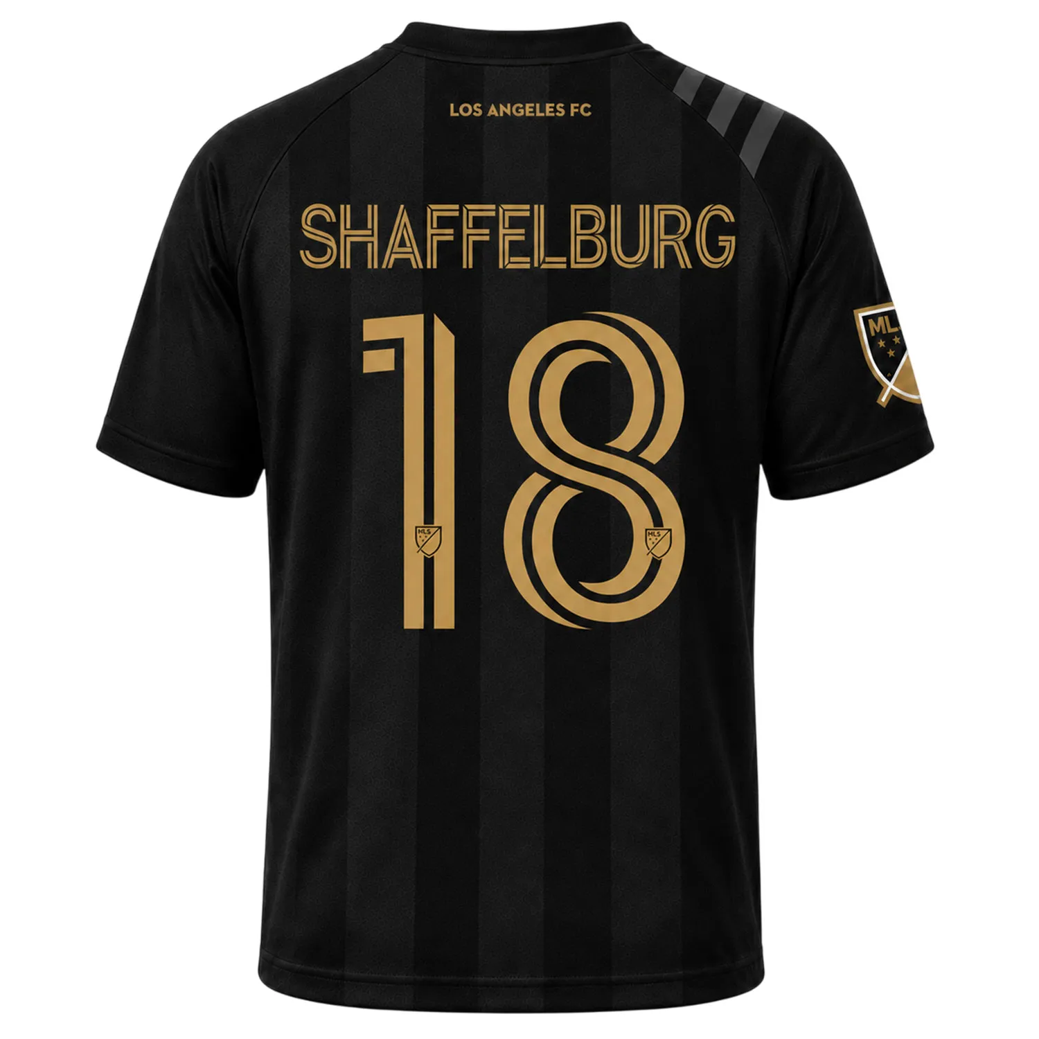 Jacob Shaffelburg LAFC Jersey Elite Striped - Image 3