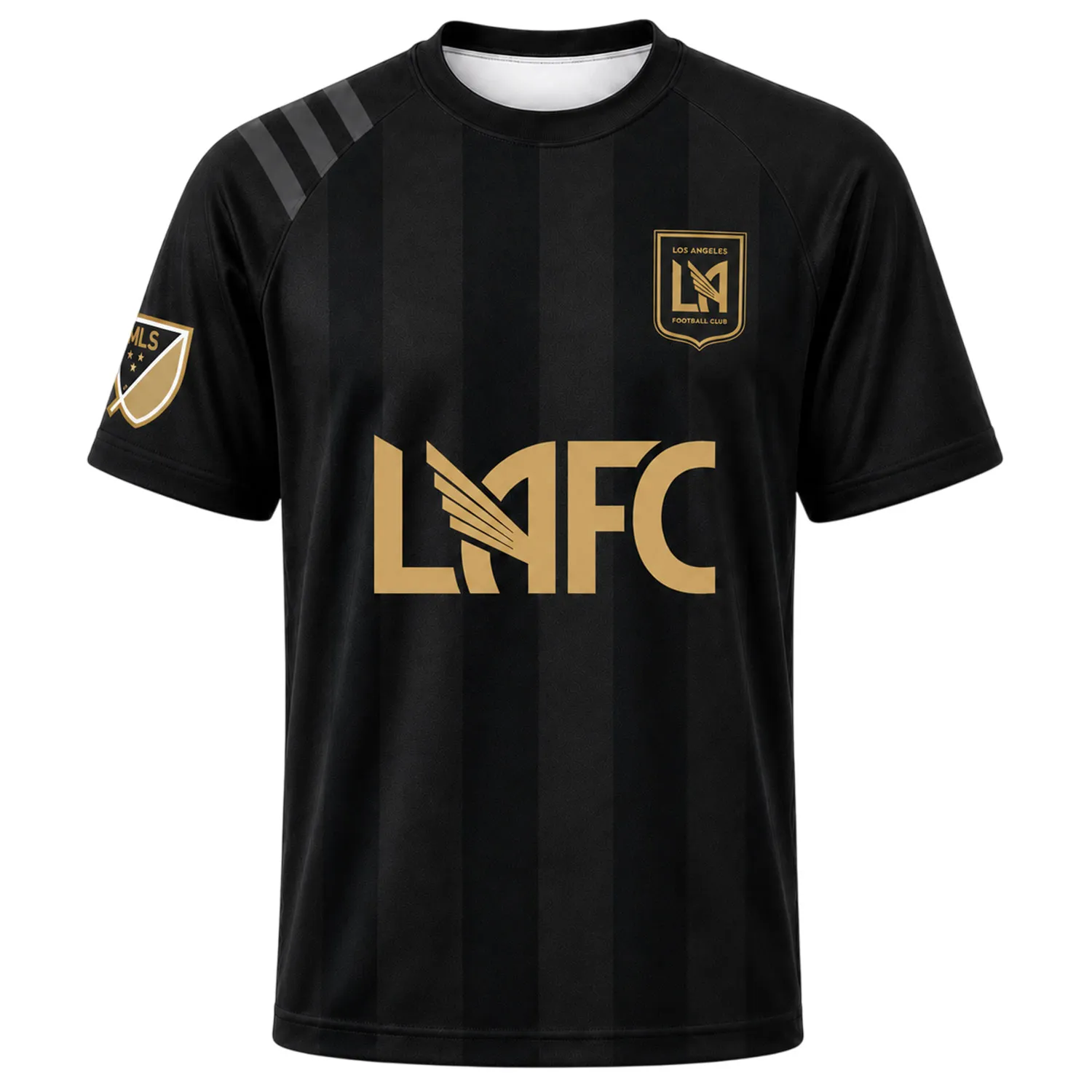 Jacob Shaffelburg LAFC Jersey Elite Striped - Image 2
