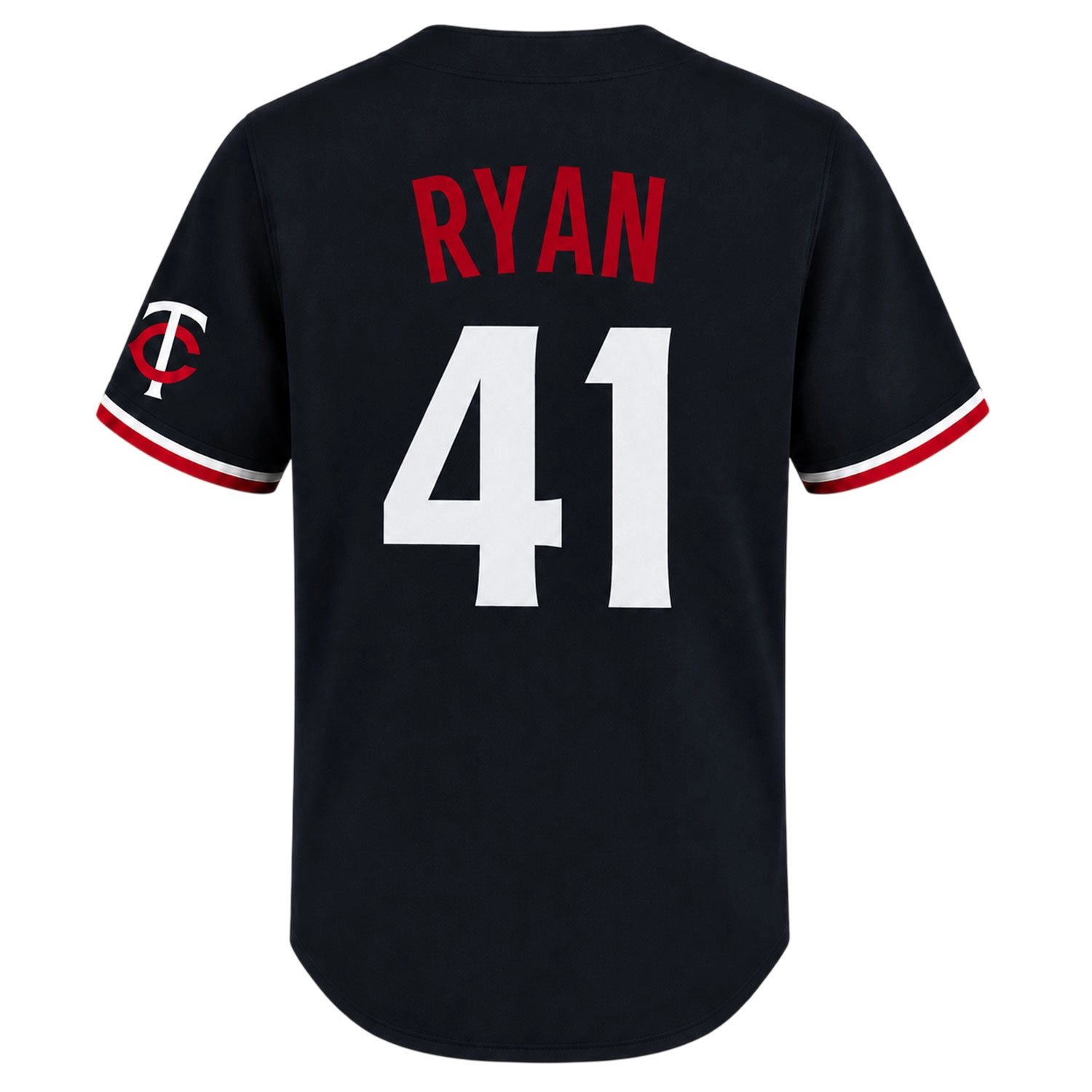 Joe Ryan Minnesota Twins Jersey Remarkable Navy Design - Image 3