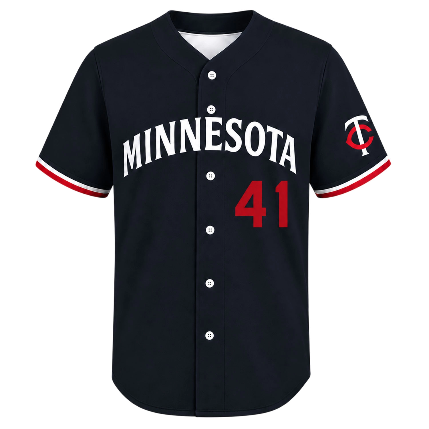 Joe Ryan Minnesota Twins Jersey Remarkable Navy Design - Image 2
