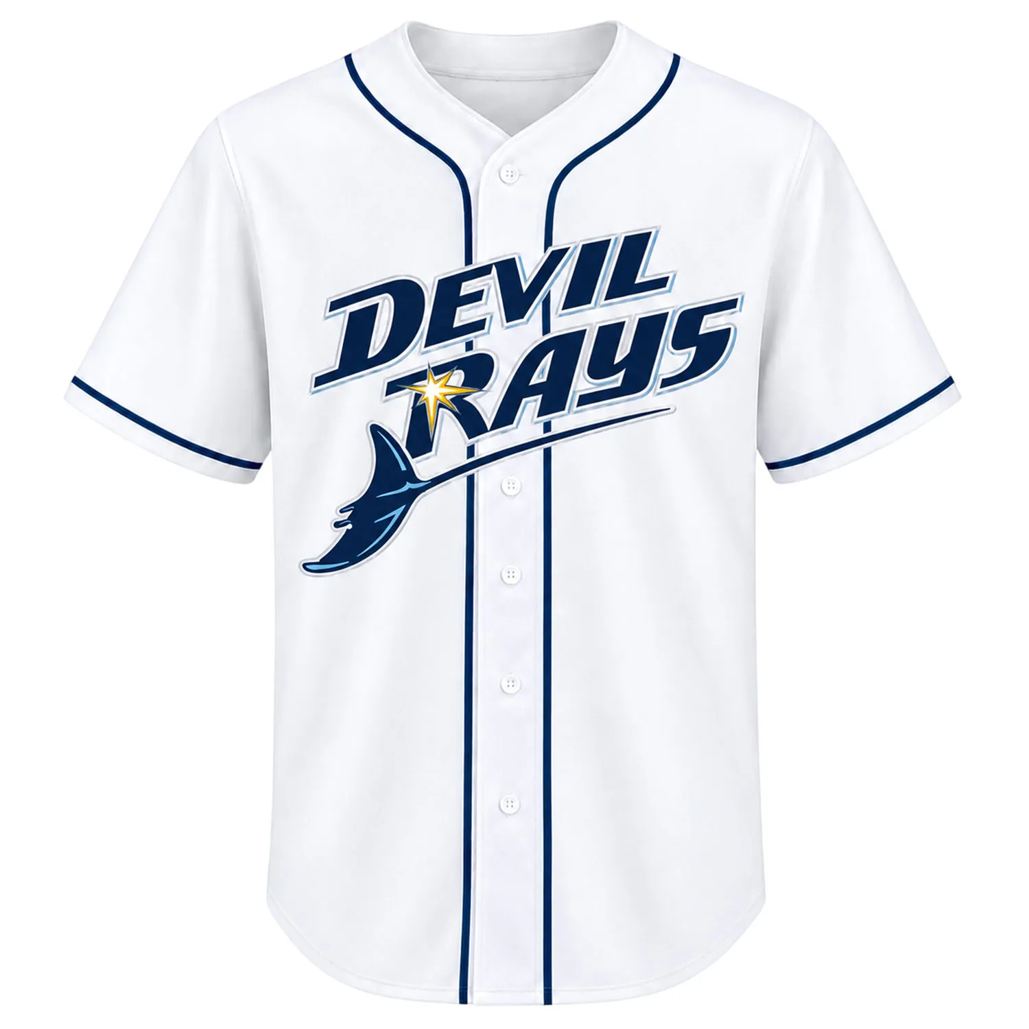 Jonathan Aranda Rays White Jersey Bold Name & Number - Image 2