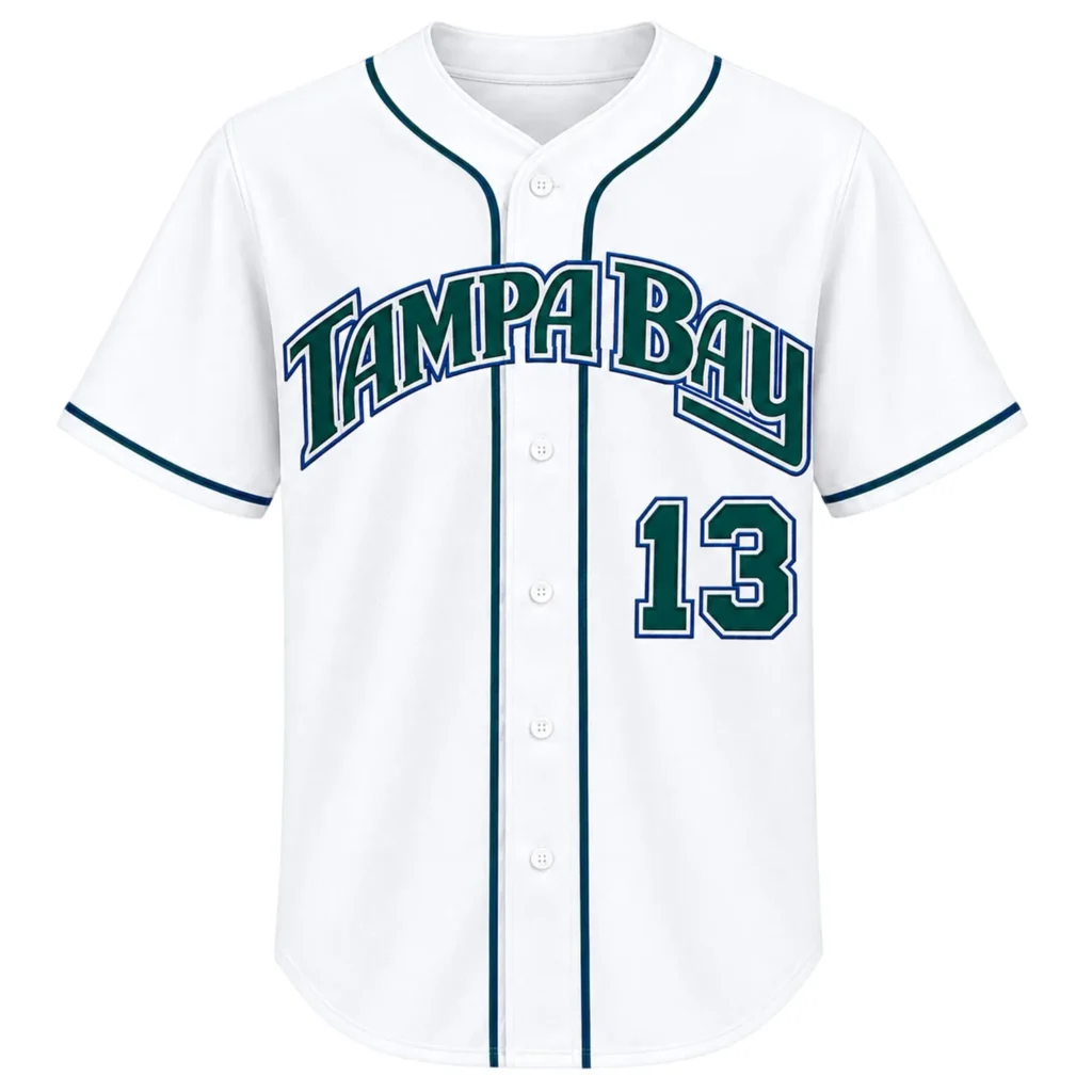 Junior Caminero Tampa Bay Rays Jersey History – Cool Fan Tee