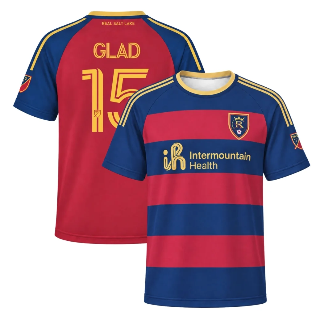 Justen Glad RSL Jersey Vibrant Red Matchday