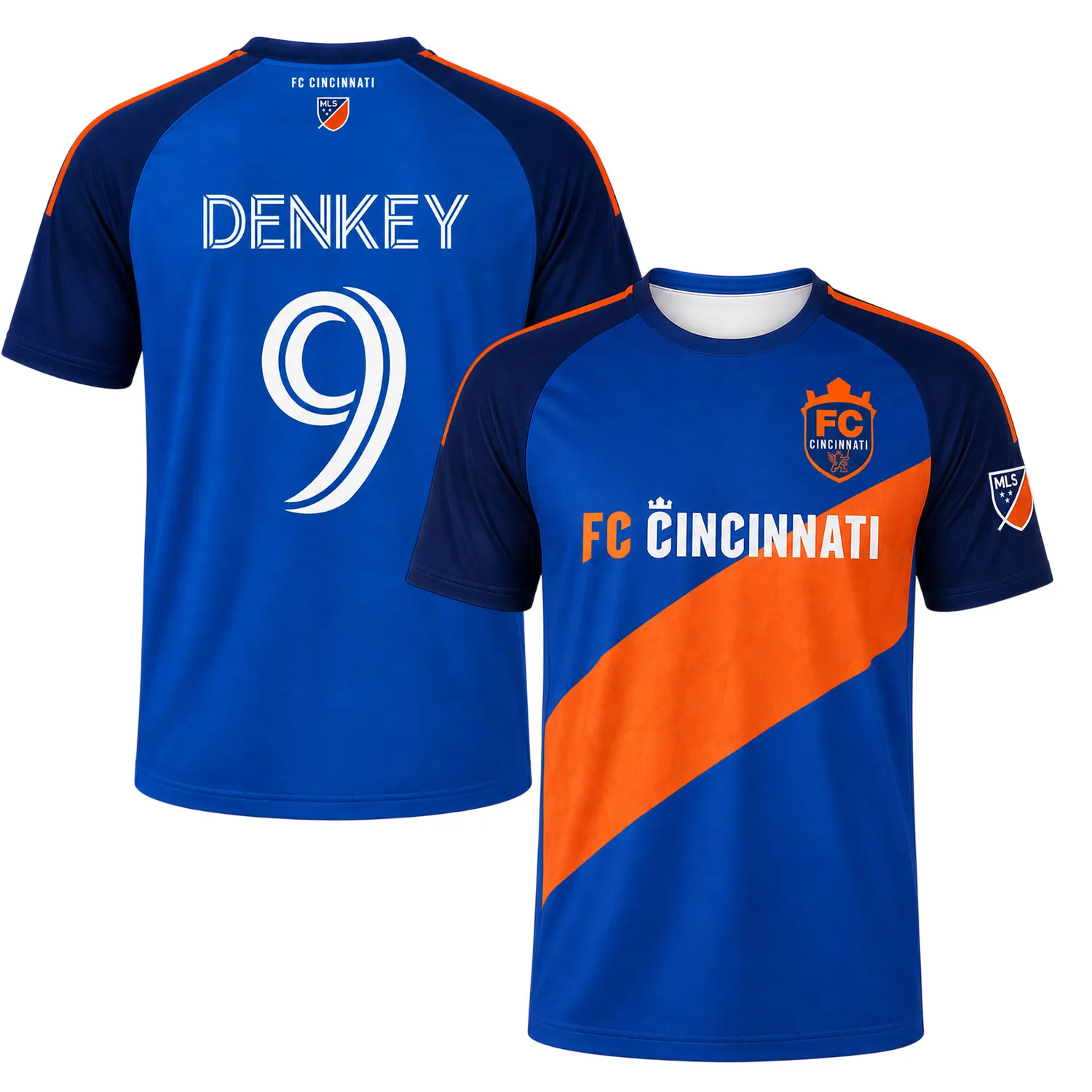 Kevin Denkey FC Cincinnati Jersey Name & Number – Bold Merch Sport
