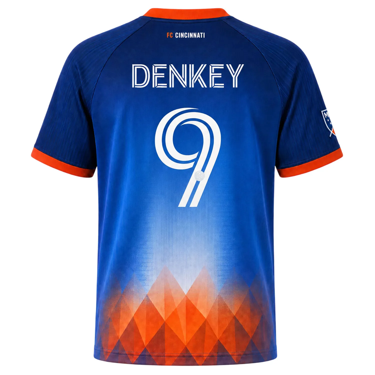 Kevin Denkey Fc Cincy Blue Jersey Attractive Fan Wear - Image 3