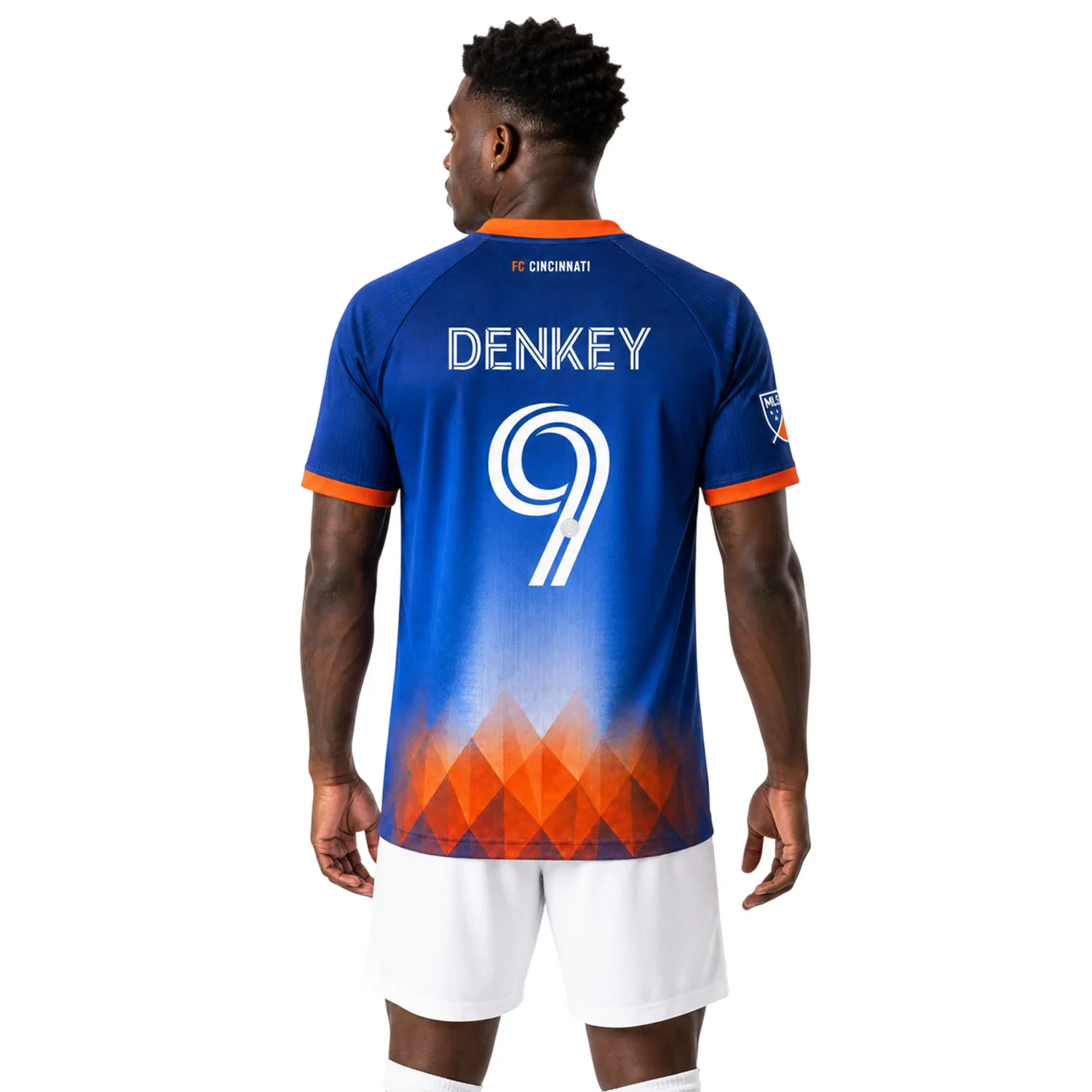 Kevin Denkey Fc Cincy Blue Jersey Attractive Fan Wear - Image 4
